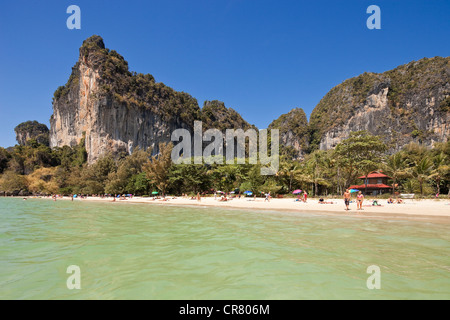 Thailand, Krabi Province, West Railay Stock Photo