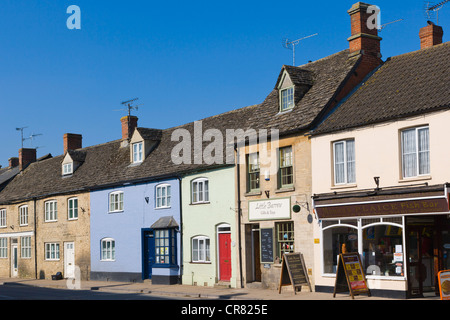 High Street, Lechlade on Thames, the Cotswolds, Gloucestershire, England, United Kingdom, Europe Stock Photo