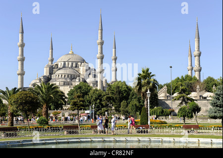 Sultan Ahmet Camii, Blue Mosque, Istanbul, Turkey Stock Photo