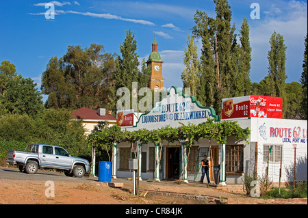 South Africa, Western Cape, Route 62, Garden Route, Little Karoo, Calitzdorp, grocery store Stock Photo