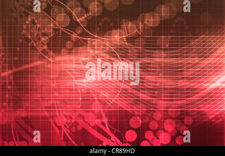 Presentation Abstract of Web Data Apps Abstract Stock Photo - Alamy