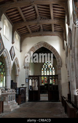 St. Nicholas Church, Stanford on Avon, Northamptonshire, UK Stock Photo