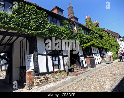 The Mermaid Inn in Rye one of England's oldest Inns Stock Photo