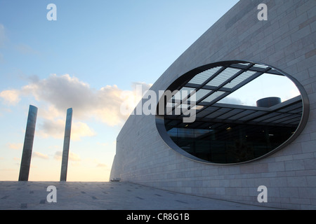 Exterior of the Champalimaud Foundation's Centre for the Unknown at Belem, Lisbon, Portugal. Stock Photo