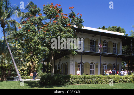 Hemingway House, Key West, Florida Keys, Florida, USA Stock Photo
