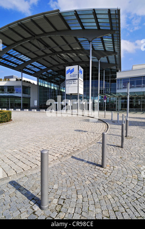 Neue Messe, New Munich Trade Fair Centre, west entrance, Munich, Bavaria, Germany, Europe Stock Photo