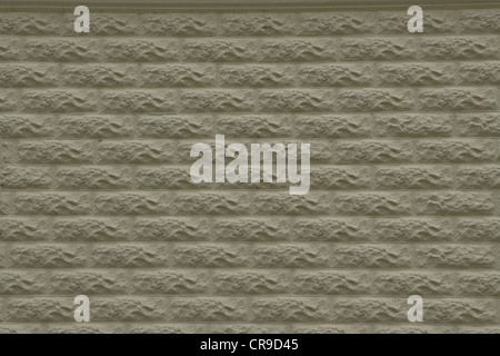 Moulded bricks on a historic building Stock Photo