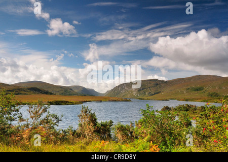 Lough Veagh, Glenveagh National Park, Donegal, Ireland, Europe Stock Photo