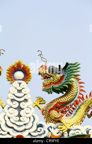 Chinese dragon is a symbol of the Emperor Stock Photo