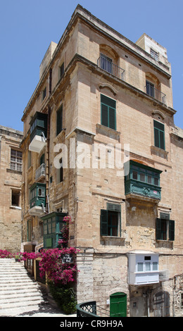 The Bridge Bar, Grand Harbour, Valletta, Malta Stock Photo