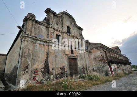 The old jail, Capraia Island, Tuscany, Italy Stock Photo