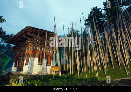 Jakar, Bumthang, Chokor Valley, Bhutan, Asia Stock Photo