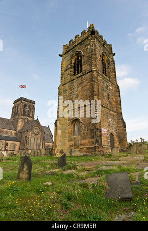 St Hilary's Church, Wallasey is in the town of Wallasey, Wirral, England. Stock Photo