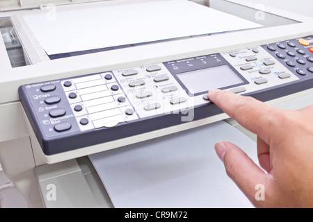 photocopy machine Stock Photo