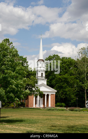 Michigan, Wyandotte. Greenfield Village. Martha-Mary Chapel, built by ...