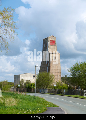 Salt Union, Winsford Rock salt mine in Winsford Cheshire UK Stock Photo