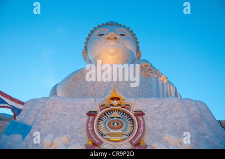 The Big Buddha monument at dawn on Phuket, Thailand