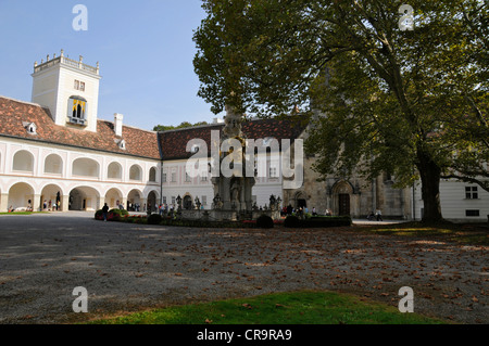Stift Heiligenkreuz, a Cistercian Abbey in Wienerwald near Vienna in Lower Austria. Stock Photo