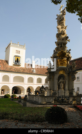 Stift Heiligenkreuz, a Cistercian Abbey in Wienerwald near Vienna in Lower Austria. Stock Photo