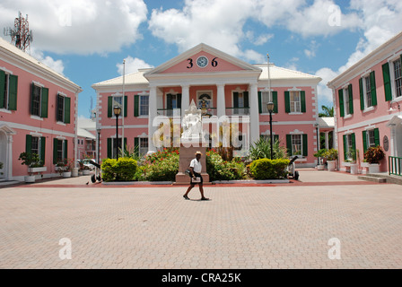 Government House, Nassau, New Providence, Bahamas Stock Photo