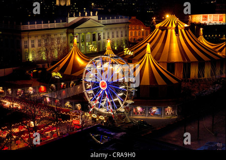 Circus Flic Flac, Friedericianum, Friedrichsplatz square, Kassel, Hesse, Germany, Europe Stock Photo