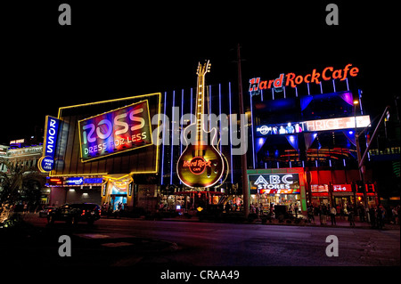 Hard Rock Cafe, Las Vegas, Nevada, USA Stock Photo