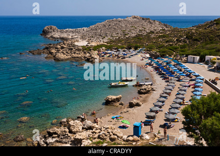 Anthony Quinn Bay, near Faliraki, Rhodes, Greece, Europe Stock Photo