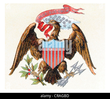 Historical coat of arms of the United States of America, Historische ...