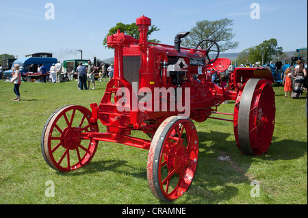 McCormick Deering; S-20 FARMALL McCormick-Deering tractors at Chipping Steam Fair, Lancashire, UK Stock Photo