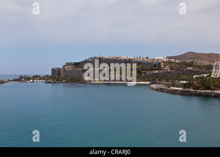 Anfi Beach Hotel, a luxury hotel, Anfi del Mar, Arguineguin, Playa de Tauro, Morgan, Gran Canaria, Canary Islands, Spain, Europe Stock Photo