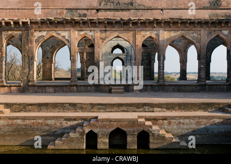 Palace of Baz Bahadur, Mandu, Madhya Pradesh, North India, India, Asia Stock Photo