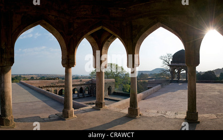 Palace of Baz Bahadur, Mandu, Madhya Pradesh, North India, India, Asia Stock Photo