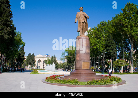 Statue in Baku, Azerbaijan, Caucasus, Middle East Stock Photo