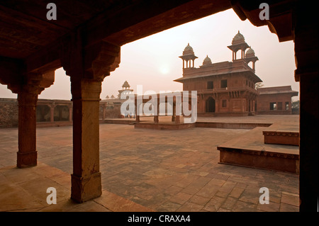 Royal Palace, Fatehpur Sikri, UNESCO World Heritage Site in Agra, Uttar Pradesh, India, Asia Stock Photo