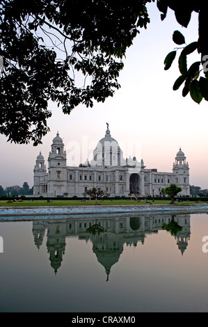 Queen Victoria Memorial, museum, Calcutta or Kolkata, West Bengal, India, Asia Stock Photo