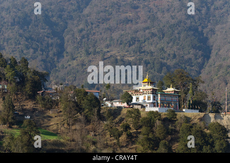 Tawang Khinmey Nyingma Monastery, near Tawang, Arunachal Pradesh, India, Asia Stock Photo