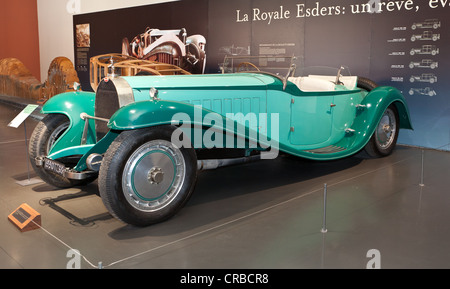 Bugatti, Collection Schlumpf, Cité de l'Automobile, Musée National, National Automobile Museum, Mulhouse, Alsace, France, Europe Stock Photo