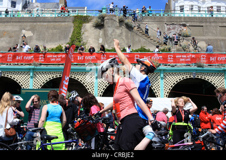 London Naked Bike Ride Stock Photo - Alamy