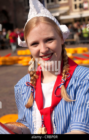 Benelux Cheese Market cultural Dutch Edam Europe female Frau Antje ...