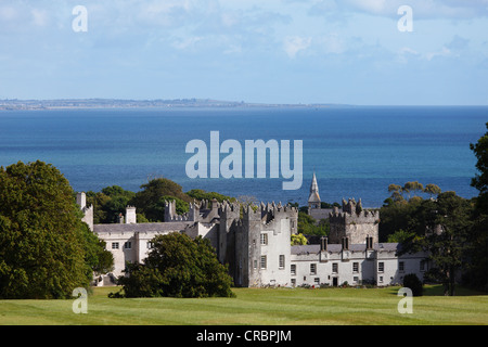 Howth Castle, Howth, near Dublin, County Fingal, Leinster, Ireland, Europe Stock Photo