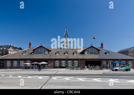 The old Osterport railway station in, Copenhagen, Denmark, Europe Stock Photo