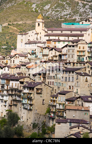 Saorge Alpes-Maritimes France Stock Photo - Alamy