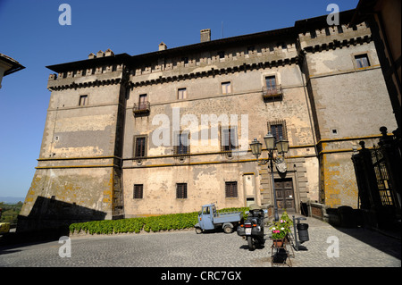 Italy, Lazio, Vignanello, Castello Ruspoli castle Stock Photo