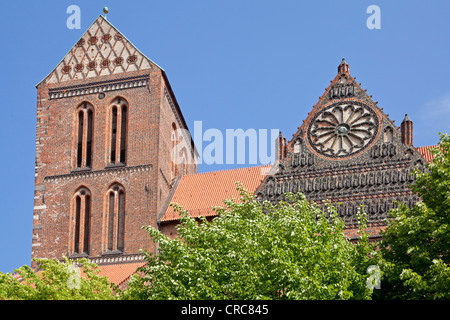 Nikolai Church, Wismar, Mecklenburg-West Pomerania, Germany Stock Photo