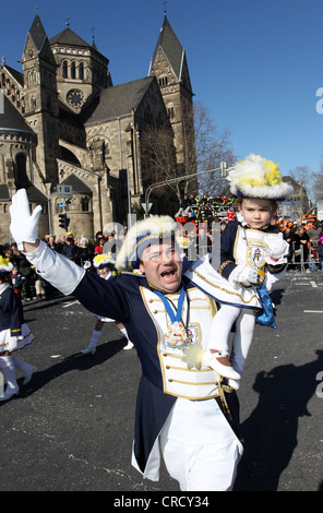 Rosenmontagszug, Carnival procession, Koblenz, Rhineland-Palatinate, Germany, Europe Stock Photo