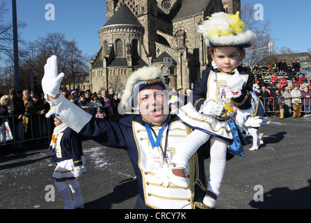 Rosenmontagszug, Carnival procession, Koblenz, Rhineland-Palatinate, Germany, Europe Stock Photo