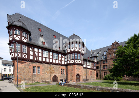Neues Schloss or New Castle, Giessen, Hesse, Germany, Europe, PublicGround Stock Photo