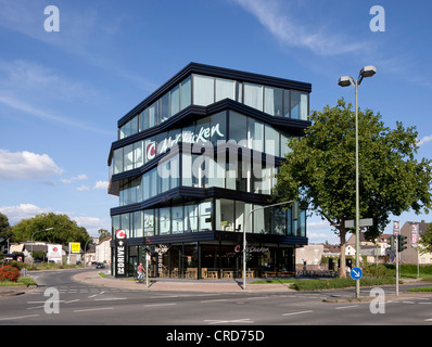 Commercial building, office building, Mr. Chicken, Gelsenkirchen, Ruhr Area, North Rhine-Westphalia, PublicGround Stock Photo