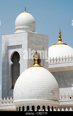 Sheikh Zayed Great Mosque, Abu Dhabi, United Arab Emirates, Asia Stock Photo