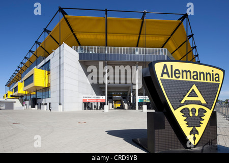 Tivoli Stadium, Alemannia Aachen, Sportpark Soers, Aachen, North Rhine-Westphalia, Germany, Europe, PublicGround Stock Photo